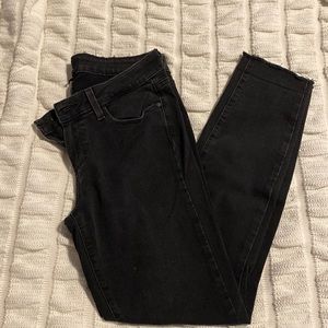 PAIGE denim verdugo ankle distressed black